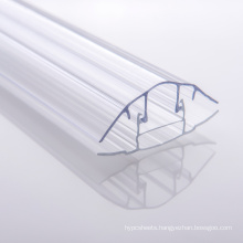 Hot Products polycarbonate sheet connector u profile polycarbonate sheet connector U edge